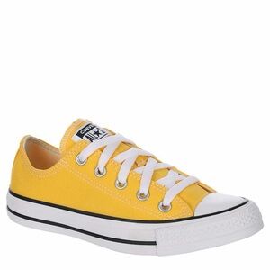Converse Yellow Unisex Chuck Taylor All Star Low Top Sneakers - Size 6